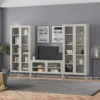 Rosco Tall Metal Display Cabinet