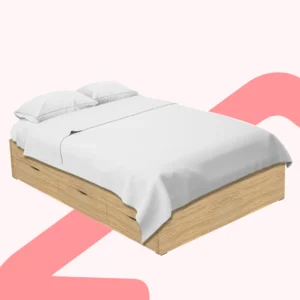 Siesta Oak with Drawers Bed